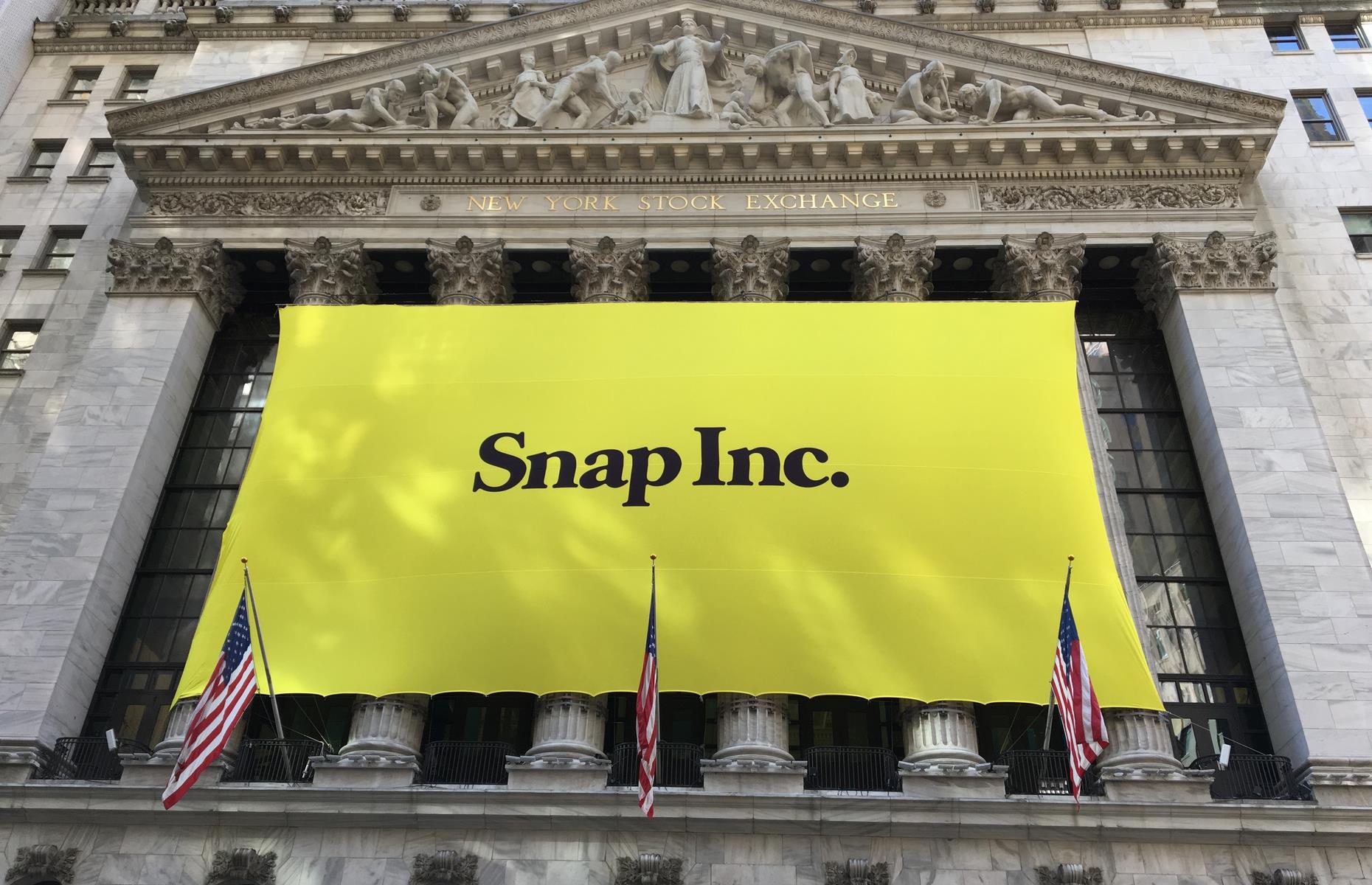 Snap Inc IPO at the New York Stock Exchange